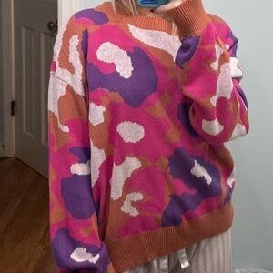 super cute patterned sweater